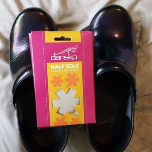 Dansko Pro Patent Petrol Nursing Shoes